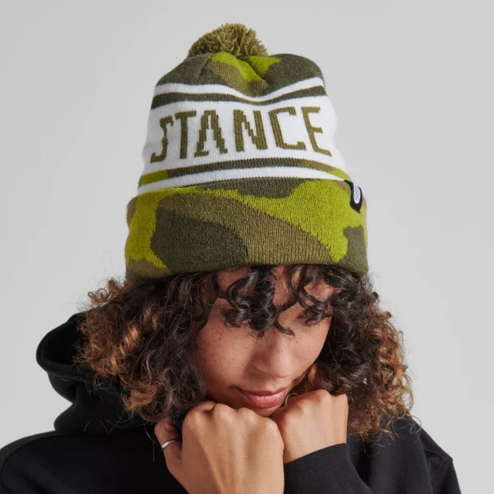 NWT Unisex Stance OG Pom Beanie